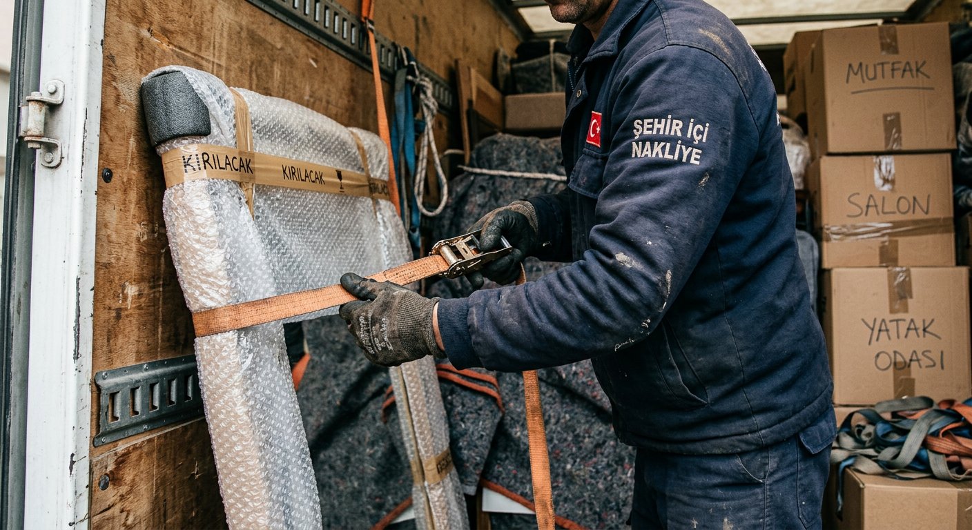 Kamyon kasasinda cerceve ve panel sabitleme